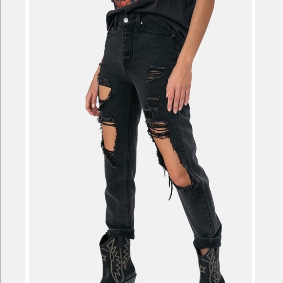 Bailey Ripped Jeans | BOYFRIEND - Picture 4 of 4